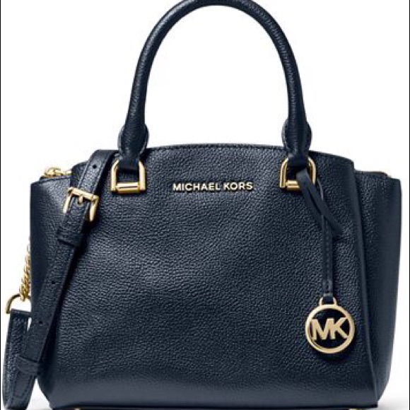 Michael Michael Kors Maxine Small Messenger Navy